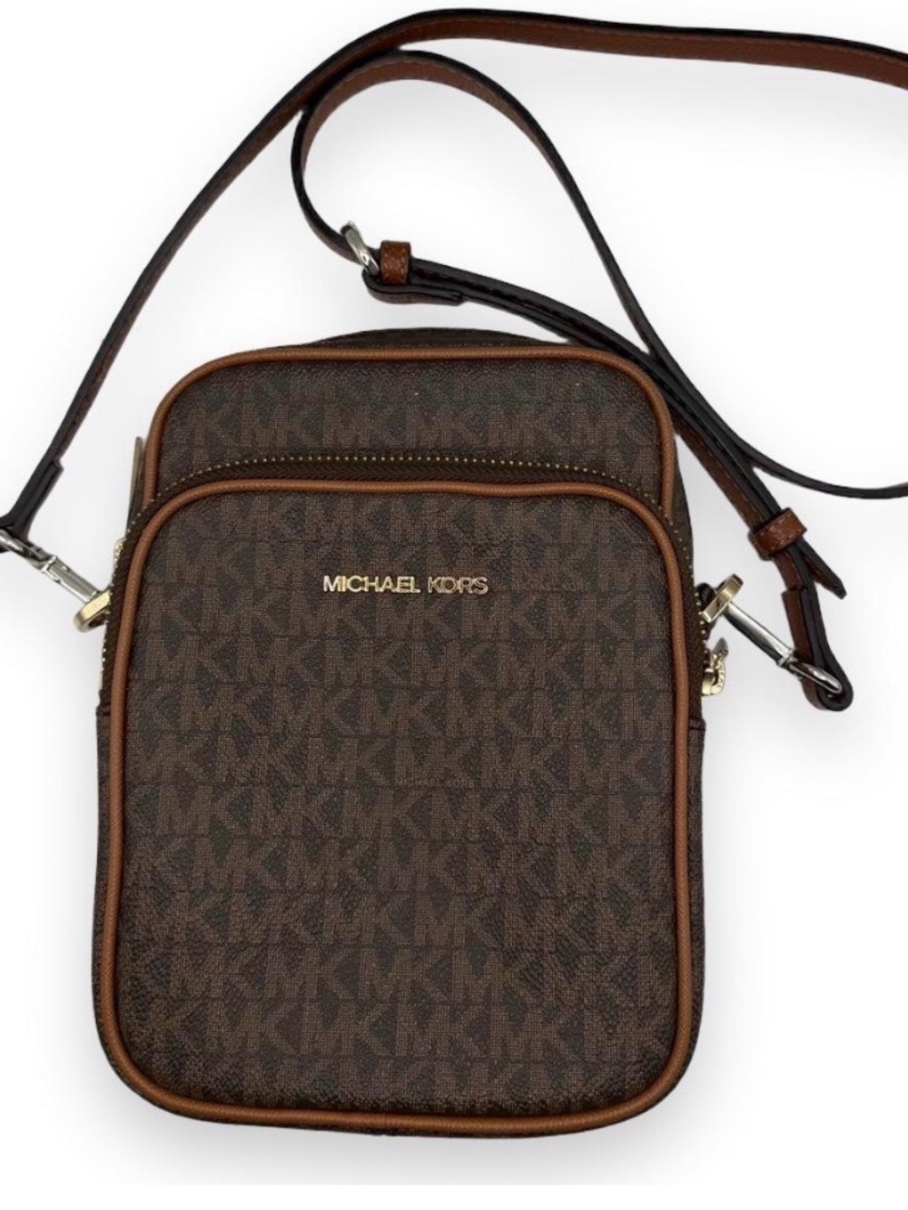 Michael Kors Jet Set Travel Medium Logo Crossbody Bag